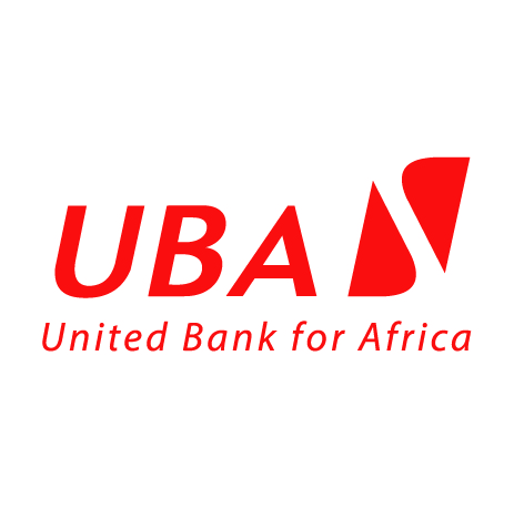 logo UBA Congo rouge sur fond blanc