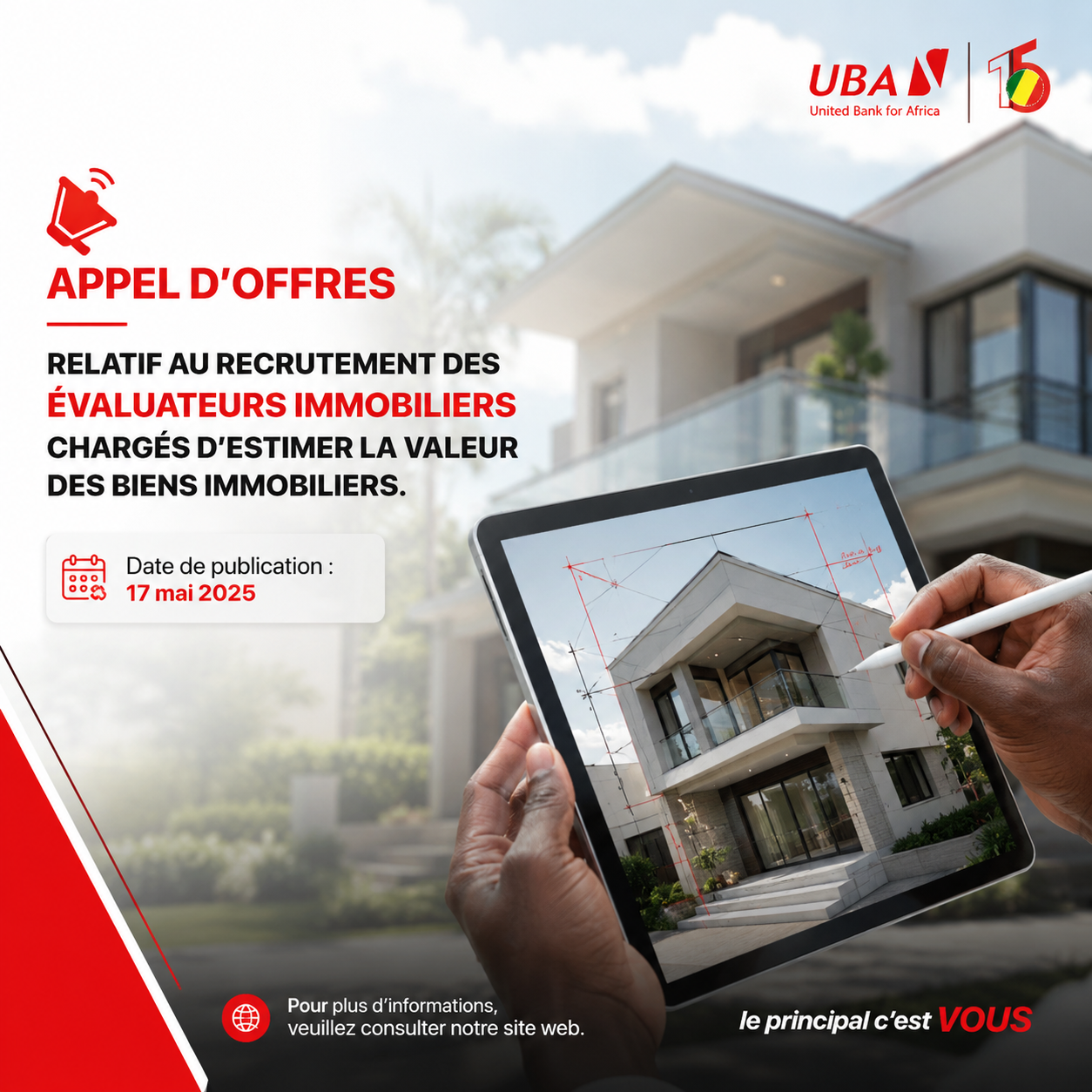 Evaluation valeurs immobilières